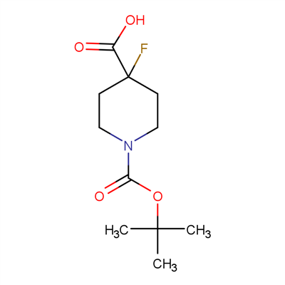 1-Boc-4-flúor-4-píperidínkarboxýlsýra CAS 614731-04-3