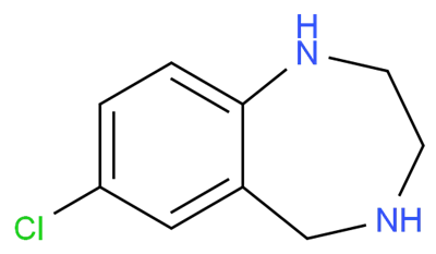7-Klór-2,3,4,5-tetrahýdró-1H-bensó[e][1,4]díazepín CAS 57756-37-3
